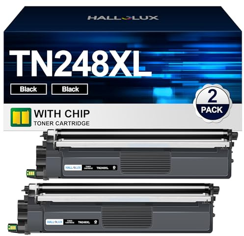 TN248XL Schwarz TN-248XL TN-248BK TN248XL Toner 248 Kompatibel für Brother TN248 Toner TN248 TN-248 für Brother MFC-L3760CDW Toner DCP-L3560CDW MFC-L3740CDW HL-L3240CDW MFC-L8390CDW (2 Schwarz)