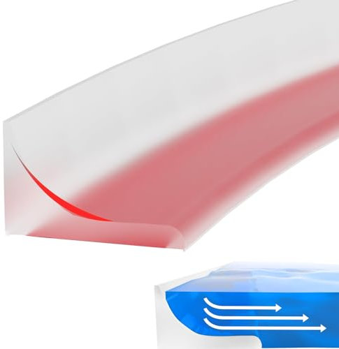 Blanc Seuil de Douche Barrage D'eau 1.5M Seuil De Douche Barrage D'eau Pliable Joint pour Douche Silicone Barriere de Douche Anti Débordement pour Baignoire, La Cuisine Et La Salle De Bain