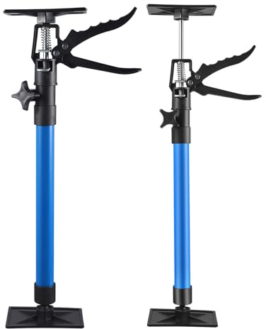Puntales Extensibles, Puntales Telescopicos 50 – 115 cm Carga Máxima de 40 kg Tensor de Puerta para Apoyar Marcos de Puertas Armarios