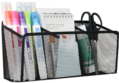 Zasjon Magnetischer Stiftehalter, 3 Fächer Stifthalter Magnetisch Stiftehalter Magnetisch, Magneten Aufbewahrungsbox Schreibtisch Organizer Büromaterial Stifthalter für Whiteboard
