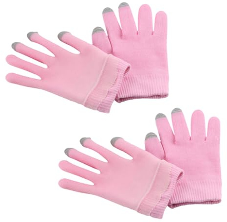 Alipis 2paia Guanti Idratanti in Gel per Cura delle Mani di Guanti per Spa che Prevengono Mani Secche e Screpolate Sensore Touch Screen