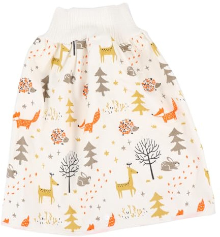 TOYANDONA Gonne Pannolini Impermeabili per Ragazzo Ragazza Pantaloni Allenamento Vita Alta Antileak per Traspiranti e Facili da Lavare con Stampa Animali Colorati per Esterni e Foto