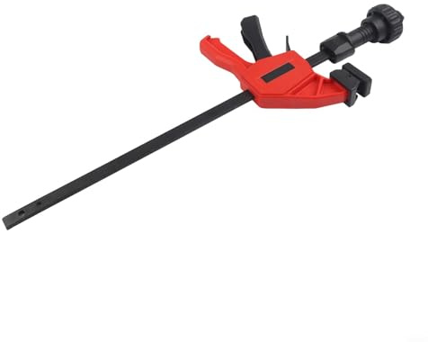 Set completo di morsetti per la lavorazione del legno con installazione rapida, materiale in nylon e forti morsetti orizzontali e verticali per una gestione efficiente e sicura dei progetti (25,4 cm)