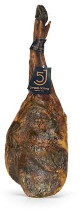 CINCO JOTAS Paleta de Bellota 100% Ibérica | Épaule de Porc de Race Ibérique, Qualité 5J, Porcs Élevés en Plein Air - Affinage Lent et Naturel. Poids Approximatif 6-7 kg.