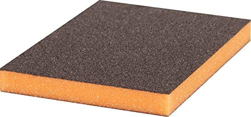 Bosch Professional 1x Esponja Expert S473 convencionales (para Madera Blanda, Pintura sobre Madera, 98 x 120 x 13 mm, Grado de finura Medio, Accesorios Lijado Manual)