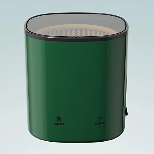 PanHuiWen Machine Laver Portable Lave-Linge Pas Cher Petite Machine à Laver Mini pour Voyage Voyage d'affaires,Green