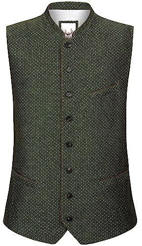 Stockerpoint Ottavio Chaleco Tradicional, Verde Musgo, 54 para Hombre