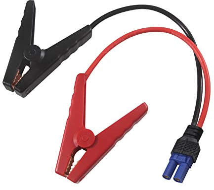 KUNCAN EC5 Jump Starter Cable Battery Clamps - 12V Replacement Alligator Clips to EC5 Female Connector Car Jumper Cable for Emergency Portable Car Jump Start Battery Booster Cable 10AWG Silicone Wire