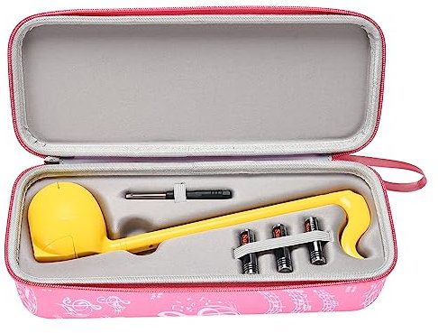 Growalleter Hartschalenkoffer kompatibel mit Otamat-one Instrumenten,Tasche/Koffer geeignet für Kinder zu tragen Otamat-one Electric Tadpole (Pink)