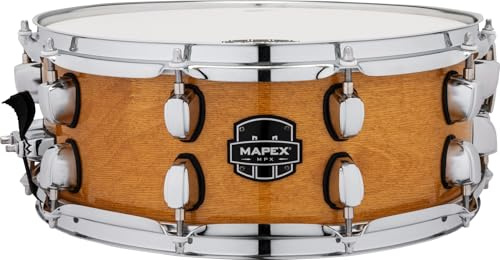 Mapex MPNMP4550CNL MPX Hybrid Snare Drum, 14 x 5.5 (14cm) Natural