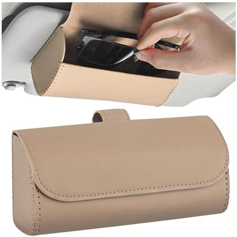 ChAiry Auto Brillenhalter Sonnenblende Brillenetui für B&MW G28 G32 G14 G08 Auto Visier Brillenetui Leder Auto Organizer Brille Aufbewahrungsbox Halter