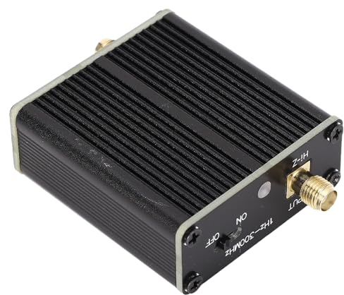 Goshyda Amplificateur Haute Impédance Amplificateur Professionnel Hi Z pour Antennes à Boucle Radio Définies par Logiciel pour Antennes en Forme de Beignet, Batterie Lithium-ION 600 MAh