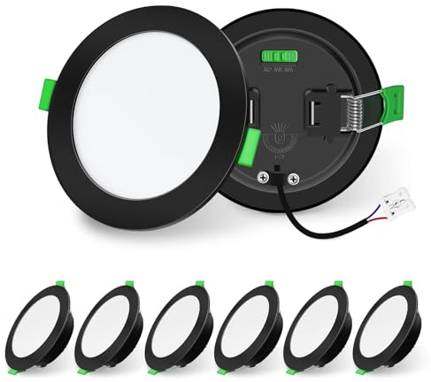 ALUSSO 10W 1050lm Einbaustrahler LED Spots 230V Dimmbar Einbauleuchten IP44