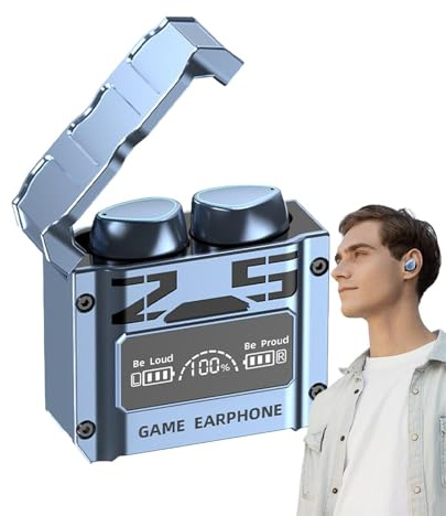 Tanxemery Cuffie senza fili,Auricolari senza fili,Auricolari sportivi - Auricolari Intra-Ear Style, auricolari sportivi, auricolari portatili per TV e telefoni cellulari