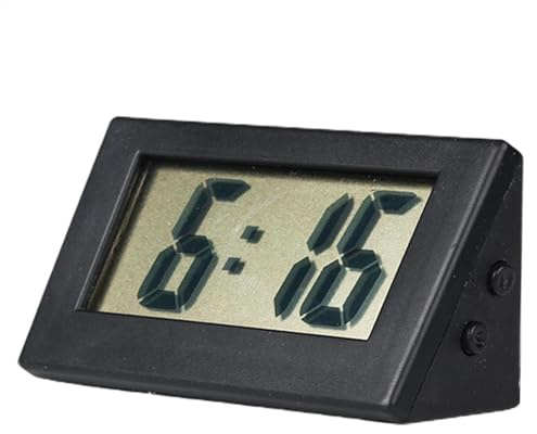 Orologio digitale - orologio digitale da viaggio | Sveglia elettronica | Display a LED | Orologio da tavolo elettronico triangolare | Orologio digitale per comodino da viaggio con