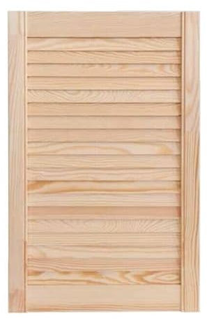 Generico Antina A Persiana Aperta in Legno di Pino Netto Varie Misure - FINE Serie - Misura Disponibile: mm H 464 x L 600 x 25 (cod. 13653)