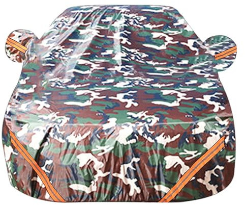 Blivysse Vollgarage Kompatibel Mit VW Passat B7, wasserdichte Atmungsaktive Sonnenschutz-Außenabdeckungen(Camouflager)