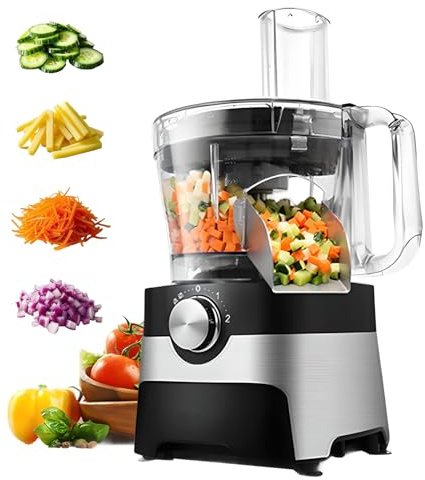 YXYLJOZ Cortadora de Alimentos Comercial, picadora de Carne eléctrica, cortadora de Verduras Cortadora de Patatas, para Cocina de Restaurante