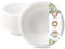 BIOZOYG Vajias desechables platos de caña de azúcar I vajilla compostables, biodegradables I Platos de sopa taza platos de pasta plato de servir I 50 x plato de sopa 400 ml, redondo 18cm