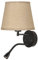 B·LED BARCELONA LED - Aplique de pared PAIR E27 con foco LED de lectura 3W
