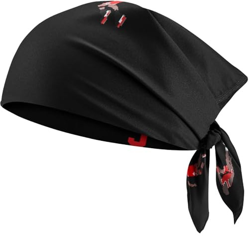 Nike Jordan Bandana aus Polyester in der Farbe black/archaeo brown/chile red, J.100.3538.050.OS