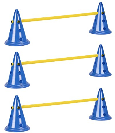 Navaris Hundetraining Hürden Set - Agility Set für kleine und große Hunde - Cavaletti Training Hund - Hunde Training Zubehör - Hürden Set für Hunde