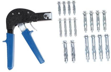 iplusmile 19pièces Outil De Fixation Heavy Duty Pour Métalliques à Mural Kit Installation Pour Cloisons Sèches Et Plâtre
