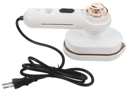 IWOWHERO Mini Plancha Portátil de Mano para Ropa, Vapor 90° Giratorio, Doble Función, 60ml, para Viaje y Uso Doméstico