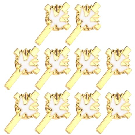 Vielseitige Tauben-Kreuz-Anstecknadel, attraktive Tauben-Kreuze, Anstecknadel, einzigartiges Geschenk für stilvolle Menschen, Metall