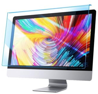 Filtro Anti Luce Blu Premium,Protezioni Schermo,Rimovibile,per Monitor di Computer e Schermo PC,Desktop, Anti-UV Protezione per Gli Occhi Film Filtrante(23.8 inch【543 * 316mm】)