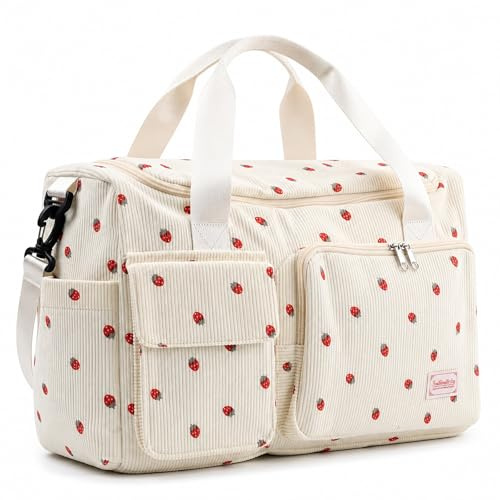 Culinavog Bolsas de Deporte, Travel Duffle Bag mit Rucksack, Sports Gym Bag Hospital Holdalls con Compartimento Zapatos, Ligera de Pana, Bolsa de Viaje Plegable para Fitness, Deporte, Regalo