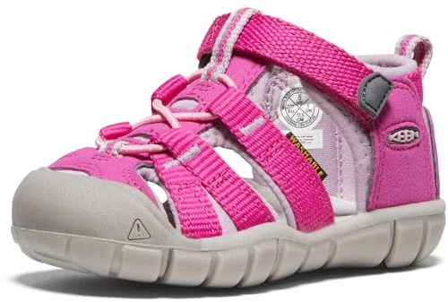 KEEN Seacamp 2 Cnx Sandaler Unisex – Barn, Väldigt bär gryning rosa, 33 EU