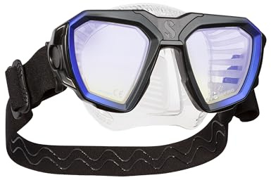 Scubapro D-Mask Tauchmaske mit Montageadapter für Tauchcomputer HUD