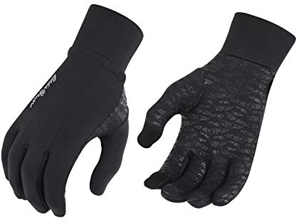 Eddie Bauer Men's Midweight Glove, Black, Medium