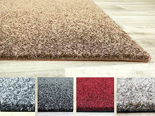 Tadi & Imperio1979 Felpudo Grande de Fibra sintética revés de Goma de Grandes Dimensiones para entradas, NO Suelta Fibras. para Uso en Casa Comercio o Hotel (KOKOSINTEGOM 70X100/COCO)