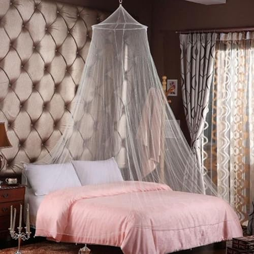 Moskitonetz Bett für Doppelbett Einzelbett 60×250×900cm Bett Mosquito Netz Moskitonetz für Doppelbett Einzelbett Hochwertiges Feinmaschiges Betthimmel Moskitonetz Reise für Zuhause und Indoor Outdoor