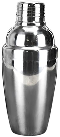 Coctelera de 8 onzas, coctelera de acero inoxidable con colador integrado para bar, Martini y Margarita herramientas mixtas (250 ml)