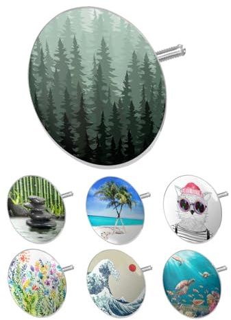 arteneur® - Universell baignoire bouchon silver | Trippel gemensam | justerbar | antirouille | extra lourd för en stabil | Accessoires of Bain in Bouchon