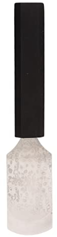 Miskall Cuchillo para Cortar Cuero, Raspador De Cuero Semicircular De Diseño Ergonómico Resistente A La Oxidación para Manualidades De Cuero DIY