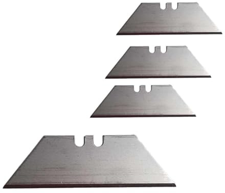 10 Pezzi Lame di Ricambio per Taglierino, Lame per Cutter SK5 18mm, Forma T
