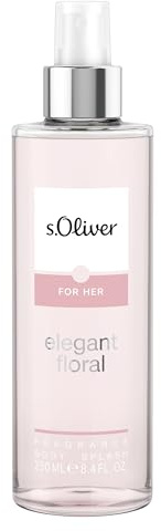 s.Oliver® FOR HER | Body Splash - strahlend - elegant - feminin - für unvergessliche Momente | 250ml Body Splash