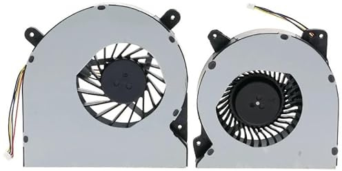SHUAPOZ Ventilateur de Refroidissement pour processeur et Carte Graphique pour Ordinateur Portable ASUS ROG ASUS G750JH G750JM G750JS G750JW G750JZ épaisseur : 15 mm 12 V