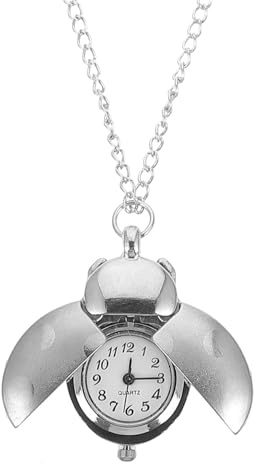Ciieeo Entworfene Taschenuhr Glänzend Retro Pocket Watch Mit Quarzwerk Und Kette Für Herren Und Damen Kreative Hängende Uhr Als Geschenk