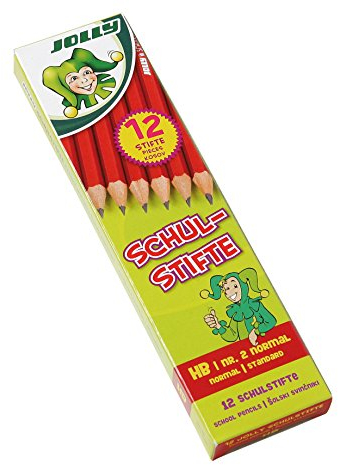 JOLLY Schulstift HB | Vorratspackung | 12 Stück, 1570-0035
