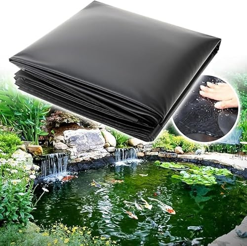 Adoture Grande Rivestimento per laghetto da Giardino, Basi flessibilie per stagni, Pond Liner
