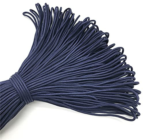 WEDSA 10 Yards/Lot 2 mm Solide Rutsche Schnur Lanyard Seil Mil Spec Typ EIN Strang Klettern Camping Survival Equipment Cord-China, Marineblau