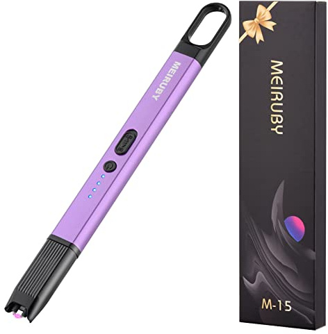 MEIRUBY Lighter Stocking Stuffers for Adults Wife Mom, Electric Candle Lighter for Women Mom Candle Lover Christmas Birthday Present Ideas Gifts, Cool Gadgets for Women Men 2025