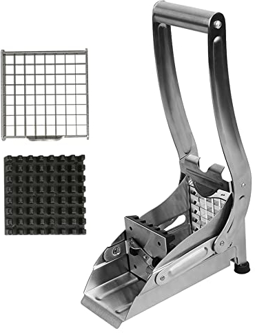 Coupe-frites professionnel en acier inoxydable pour pommes de terre et légumes, Machine à Couper Les Frites, Machine à Couper Les Pommes de Terre pour Frites, Pommes de Terre, Carottes, concombres
