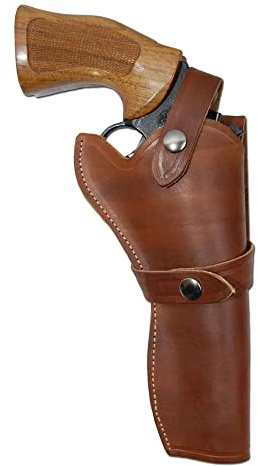 KGBEE Steampunk Piraten Steinschloss Holster, Mittelalterliche Retro Taille Hängende Leder Pistole Holster, Cosplay Renaissance Ritter Einzelne Waffe Halter Revolver Gürtel Holster