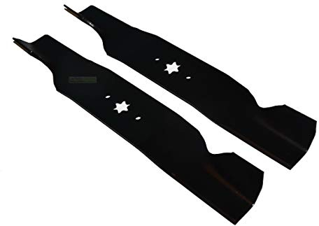 perfektGarten Jeu de lames de 53,5 cm compatibles avec les tondeuses autoportées MTD 155/107 165/107 175/107 200/107 SG 175 H